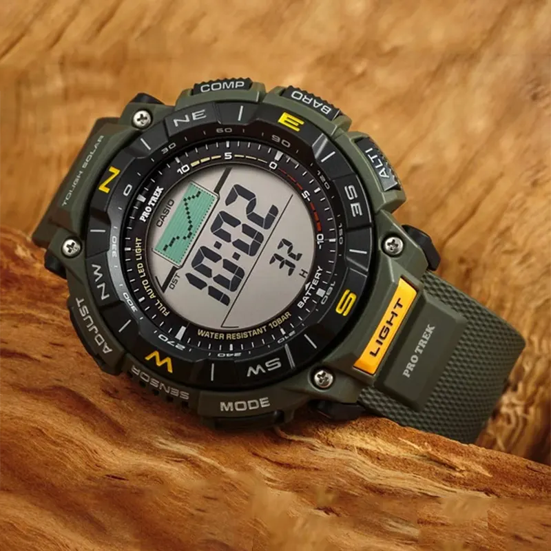 Casio Pro Trek Men's Solar Powered Climber Men's Watch- PRG-340-3
